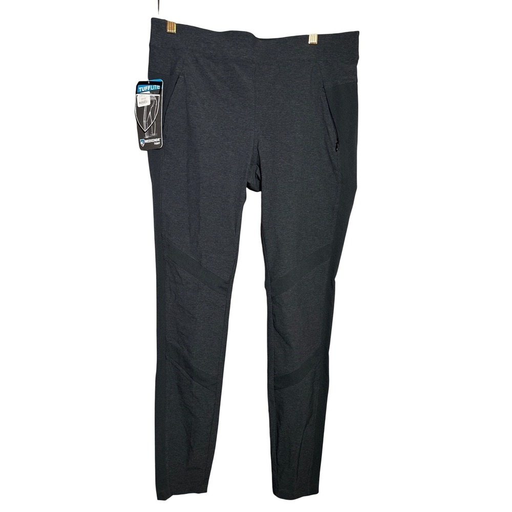 NWT Kuhl Weekendr Tufflite Tight Womens Small Charcoal Gray Hiking Leggings Gorp